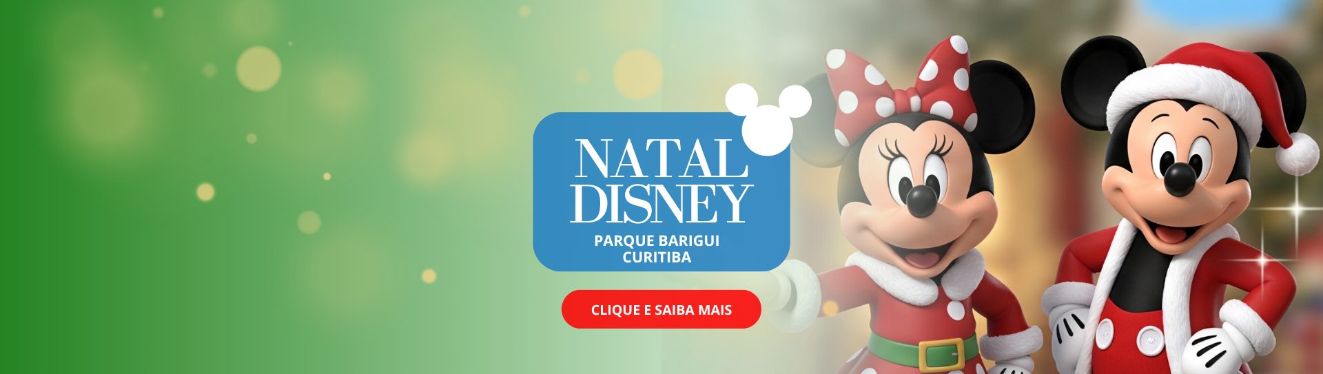 Iluminação e decoração do Natal de Curitiba